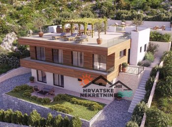 Villa prvi red do mora uz mogućnost nadogradnje